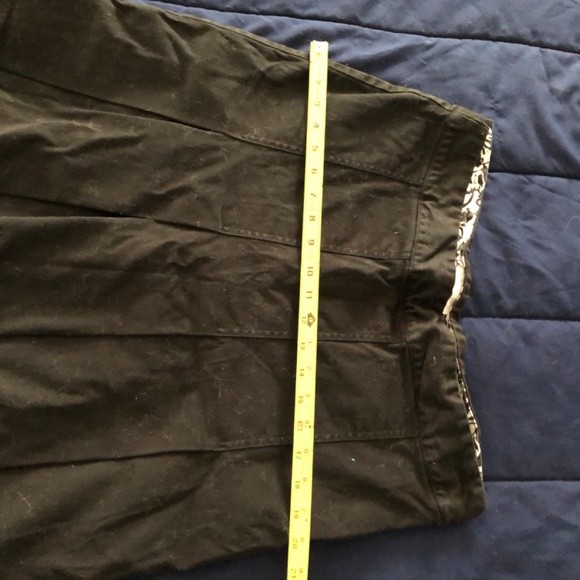 Worthington Black Midi Pleated Skirt for Work Or Evening Out - Picture 4 of 6